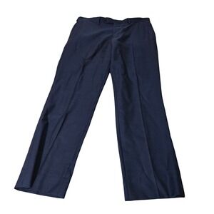 Brooks Bros REGENT Men's Navy Blue Dress Pants VITALE BARBERIS Classic 33x30